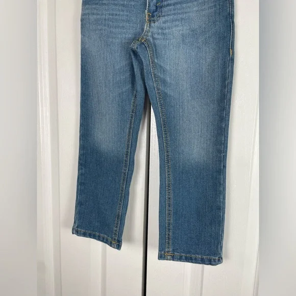 Levi’s Performance 511 Slim Jeans Boys Size 4 Blue Straight Leg Adjustable Waist - Picture 3 of 14
